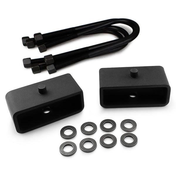 Street Dirt Track-2" Rear Steel Lift Kit 2003-2013 DODGE RAM 2500 Blocks + U-Bolts 2WD-Lift Kit-Street Dirt Track-2" Rear-SDT-LLK-1803