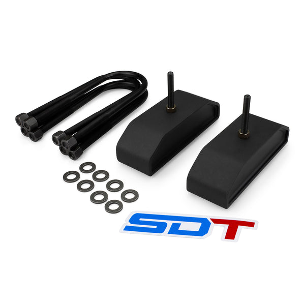Street Dirt Track-1999-2004 Ford Excursion 4WD 4x4 Front Blocks Lift Leveling Kit-leafspring-Street Dirt Track-2"-SDT-LLK-0408