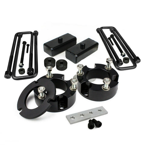 2007-2009 Toyota FJ Cruiser Front Leveling Lift Kit 4WD 2WD includes additional Lean Spacer and Camber Bolt Alignment Kit