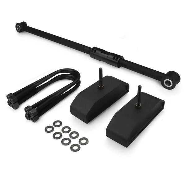 Street Dirt Track-1999-2004 Ford F350 Super Duty 4WD 4x4 Front Lift Leveling Kit with Track Bar-leafspring-Street Dirt Track-