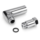 Street Dirt Track-Steel O2 Sensor Spacer Extender M18 x 1.5 Bung Pipe Weld 90 Degree Angle-Lift Kit-Street Dirt Track-