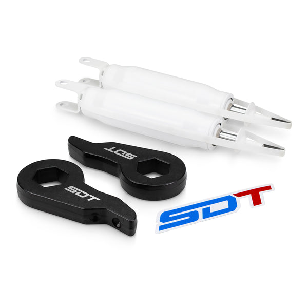 Street Dirt Track-2000-2006 Chevrolet Tahoe 1500 4WD 3" Front Leveling Lift Kit + Front Shocks-Lift Kit-Street Dirt Track-