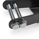 Street Dirt Track-1-2" Rear Drop Lowering Kit Steel Shackles 2004-2008 Ford F-150 2WD 4WD-Shackle-Street Dirt Track-