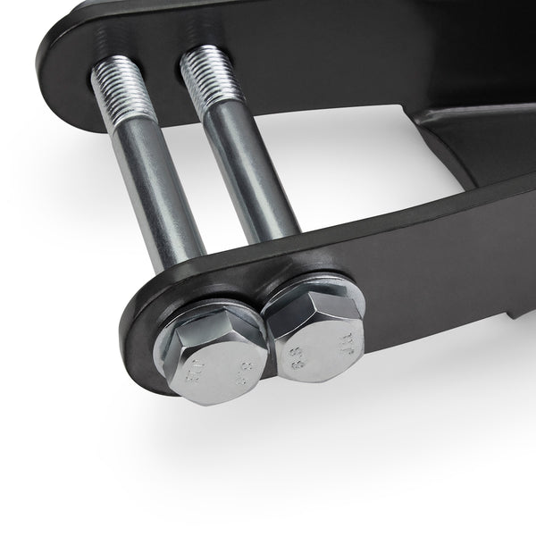 Street Dirt Track-1-2" Rear Drop Lowering Kit Steel Shackles 2004-2008 Ford F-150 2WD 4WD-Shackle-Street Dirt Track-