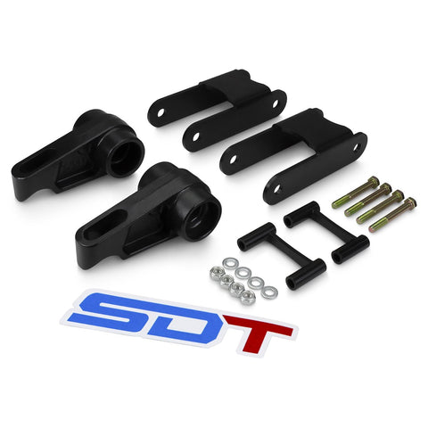 2004-2012 GMC Canyon 3" Front + 2" Rear Lift Kit 4x2 4x4 Rear Shock Extenders