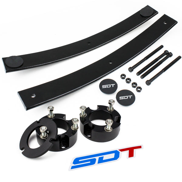 Street Dirt Track-1995-2004 Toyota Tacoma Full Lift Leveling Add-A-Leaf Kit 2WD/4WD includes additional Lean Spacer-Lift Kit-Street Dirt Track-2" Front + 2" Rear-SDT-LLK-0332