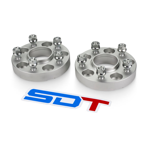 Street Dirt Track-4pc 20mm Hub Centric Wheel Spacers with Lip 2010-2016 Chevrolet Camaro / Malibu-Wheel Spacer-Street Dirt Track-20MM / 2pcs-Silver-SDT-WS-0707