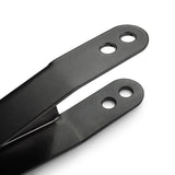 Street Dirt Track-1" - 2" Steel Rear Lift Shackles Pair Kit 2002-2008 Dodge Ram 1500 2WD 4WD-Shackle-Street Dirt Track-