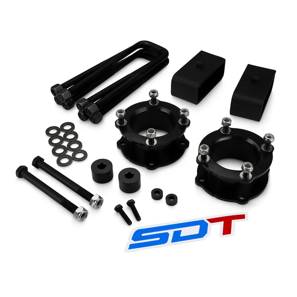 Street Dirt Track-2007-2021 Toyota Tundra Front STEEL Lift Leveling Kit 4WD 2WD + Diff Drop-Lift Kit-Street Dirt Track-3" Front + 2" Rear-SDT-LLK-1694