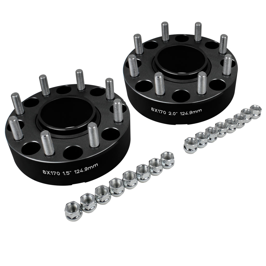 2003-2005 Ford Excursion 8x170 124.9mm Wheel Spacer - Set of 2 and 4