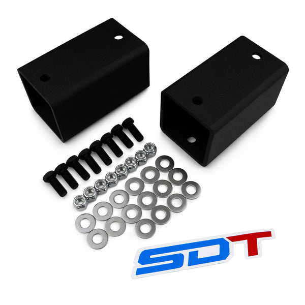 Street Dirt Track-2003-2021 Dodge Ram 2500 4WD Rear Bump Stop Relocation Spacers-Bump Stop Relocation Spacers-Street Dirt Track-Black-SDT-ACC-0034