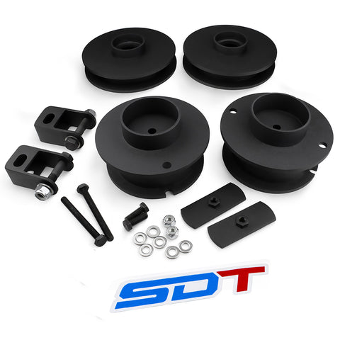 2005-2011 Dodge Dakota Front Silver Leveling Lift Kit 2WD