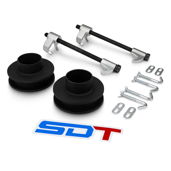 Street Dirt Track-1999-2007 Chevy Silverado 1500 Front STEEL Lift Leveling Kit with Coil Spring Compressor Tool-Lift Kit-Street Dirt Track-2" Front-SDT-LLK-0476