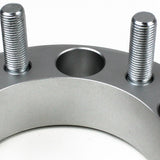 Street Dirt Track-Fits 2004-2017 Nissan Armada 2WD/4WD - 6x139.7 108mm Lug Centric Wheel Spacers Kit - Set of 4 with no lip - Silver-Wheelspacer-Street Dirt Track-