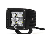 Street Dirt Track-C3 3" Cube LED light Kit - Flood 12W-light-KC HiLite-