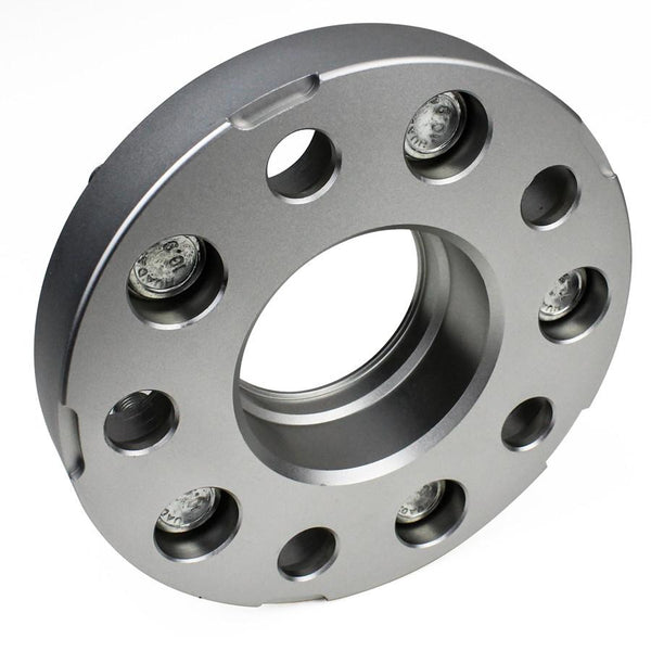 Street Dirt Track-Fits 1993-1997 INFINITI J30 2WD/4WD - 5x114.3 66.1mm Hubcentric Wheel Spacers Kit - Set of 4 with lip - Silver-Wheel Spacer-Street Dirt Track-