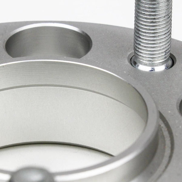 Street Dirt Track-Fits 2002-2004 INFINITI I35 2WD/4WD - 5x114.3 66.1mm Hubcentric Wheel Spacers Kit - Set of 4 with lip - Silver-Wheel Spacer-Street Dirt Track-