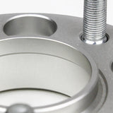 Street Dirt Track-2008-2012 JEEP LIBERTY KK 2WD/4WD - 5x114.3 Wheel Spacers Kit - Set of 4 with lip - Silver-Wheelspacer-Street Dirt Track-