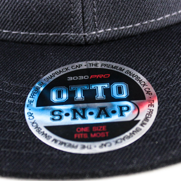 Street Dirt Track-SDT Puff Embroidered Logo on Wool Blended Snapback-Hat-SDT Apparel-