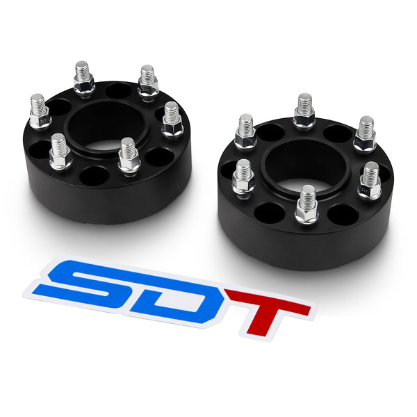 Street Dirt Track-2004-2014 FORD F-150 2WD/4WD - 6x135 Wheel Spacers Kit - Set of 2-Wheelspacer-Street Dirt Track-