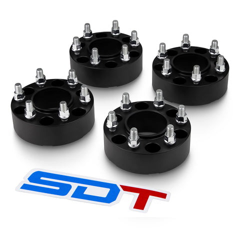 2006-2014 LINCOLN MARK LT 2WD/4WD - 6x135 Wheel Spacers Kit - Set of 4 - Silver