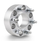 Street Dirt Track-2004-2014 FORD F-150 2WD/4WD - 6x135 Wheel Spacers Kit - Set of 4 - Silver-Wheelspacer-Street Dirt Track-