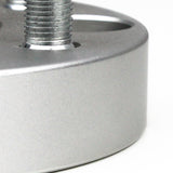 Street Dirt Track-1993-1998 JEEP GRAND CHEROKEE 2WD/4WD - 5x114.3 to 5x127 Hubcentric Wheel Spacers Adapter Kit - Set of 4 with lip - Silver-Wheelspacer-Street Dirt Track-