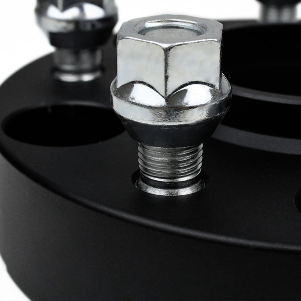 Street Dirt Track-2008-2012 JEEP Liberty KK 2WD/4WD - 5x114.3 to 5x127 Hubcentric Wheel Spacers Adapter Kit - Set of 4 with lip-Wheelspacer-Street Dirt Track-