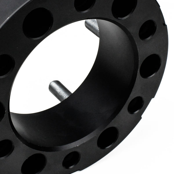 Street Dirt Track-Fits 2003-2017 Nissan Titan 2WD/4WD - 6x139.7 108mm Lug Centric Wheel Spacers Kit - Set of 4 with no lip-Wheel Spacer-Street Dirt Track-