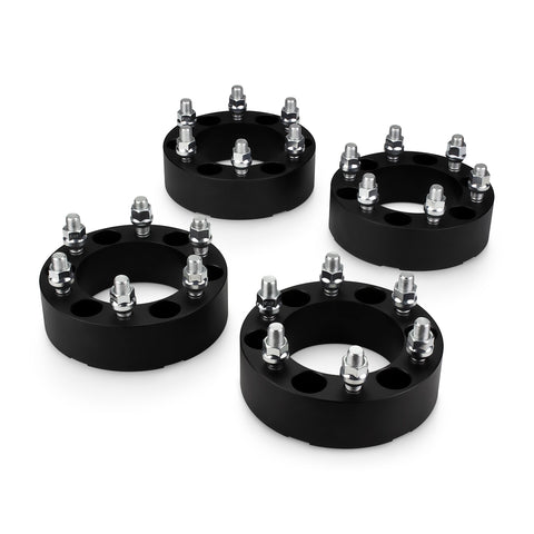Fits 2003-2017 Nissan Titan 2WD/4WD - 6x139.7 108mm Lug Centric Wheel Spacers Kit - Set of 4 with no lip