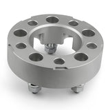 Street Dirt Track-1993-1998 JEEP GRAND CHEROKEE ZJ 2WD/4WD - 5x114.3 Wheel Spacers Kit - Set of 4 - Silver-Wheelspacer-Street Dirt Track-