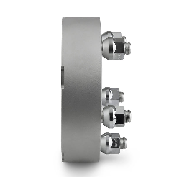 Street Dirt Track-2002-2007 JEEP LIBERTY KJ 2WD/4WD - 5x114.3 Wheel Spacers Kit - Set of 4 - Silver-Wheel Spacer-Street Dirt Track-