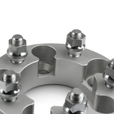 Street Dirt Track-1997-2006 JEEP WRANGLER TJ 2WD/4WD - 5x114.3 Wheel Spacers Kit - Set of 4 - Silver-Wheelspacer-Street Dirt Track-