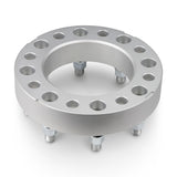 Street Dirt Track-2005-2022 Ford F-350 8x170 124.9mm Wheel Spacer - Set of 2 - Silver-Wheel Spacer-Street Dirt Track-