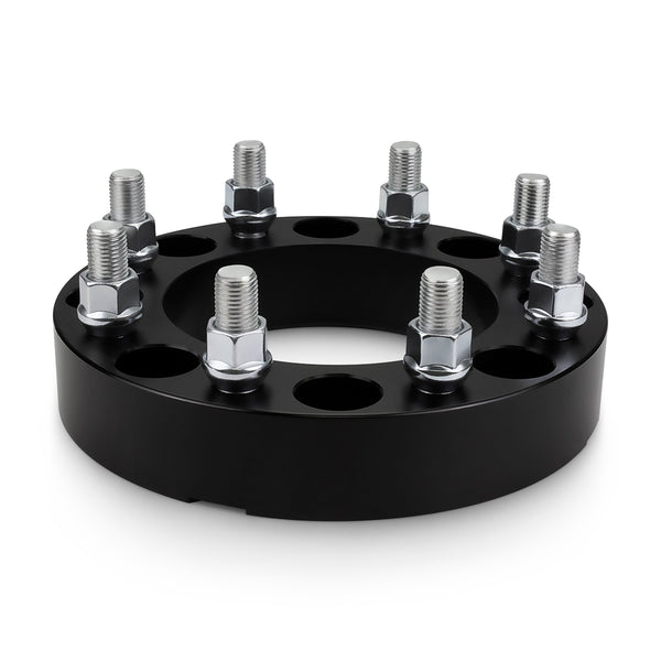 Street Dirt Track-2005-2022 FORD F-350 SUPER DUTY 2WD/4WD (SINGLE REAR WHEEL) - 8x170 125mm Lugcentric Wheel Spacers Kit - Set of 4 with no lip-Wheelspacer-Street Dirt Track-