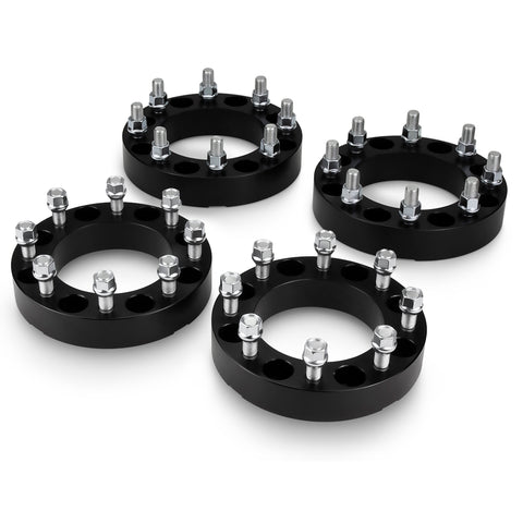 2005-2022 FORD F-250 SUPER DUTY 2WD/4WD - 8x170 125mm Lugcentric Wheel Spacers Kit - Set of 4 with no lip