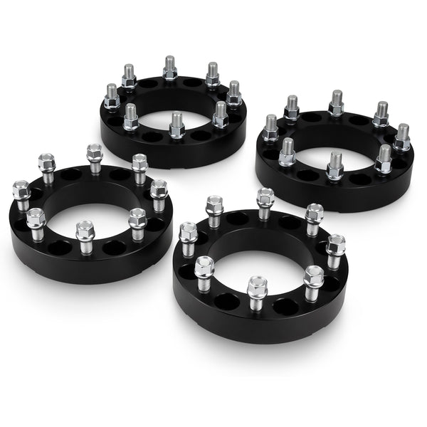 Street Dirt Track-2003-2005 FORD EXCURSION 2WD/4WD - 8x170 125mm Lugcentric Wheel Spacers Kit - Set of 4 with no lip-Wheelspacer-Street Dirt Track-1.5"-SDT-WS-0628