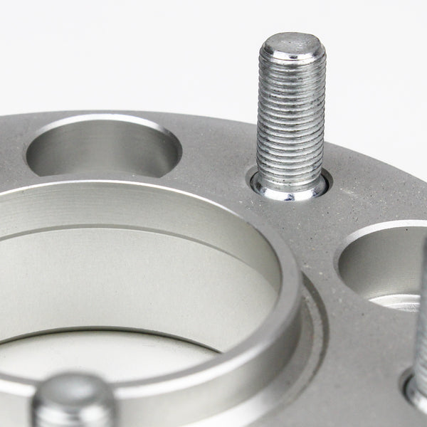 Street Dirt Track-2002-2007 JEEP LIBERTY KJ 2WD/4WD - 5x114.3 Wheel Spacers Kit - Set of 4 with lip - Silver-Wheelspacer-Street Dirt Track-