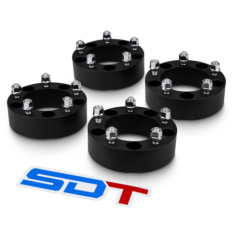 2006-2008 DODGE RAM 1500 MEGA CAB 2WD/4WD - 8x165.1 Wheel Spacers Kit - Set of 4 with no lip - Silver