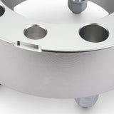 Street Dirt Track-1976-1996 Ford F-150 2WD/4WD - 5x139.7 108mm Wheel Spacer Kit - Set of 4 with no lip - Silver-Wheel Spacer-Street Dirt Track-