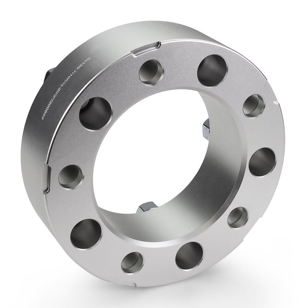 Street Dirt Track-1966-1996 Ford Bronco 2WD/4WD - 5x139.7 108mm Wheel Spacer Kit - Set of 4 with no lip - Silver-Wheel Spacer-Street Dirt Track-