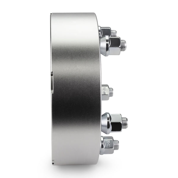 Street Dirt Track-1994-2001 Dodge Ram 1500 2WD/4WD 5x139.7 108mm Wheel Spacer Kit - Set of 4 with no lip - Silver-Wheel Spacer-Street Dirt Track-