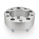 Street Dirt Track-1994-2001 Dodge Ram 1500 2WD/4WD 5x139.7 108mm Wheel Spacer Kit - Set of 4 with no lip - Silver-Wheel Spacer-Street Dirt Track-