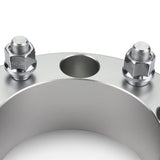 Street Dirt Track-1966-1996 Ford Bronco 2WD/4WD - 5x139.7 108mm Wheel Spacer Kit - Set of 4 with no lip - Silver-Wheel Spacer-Street Dirt Track-