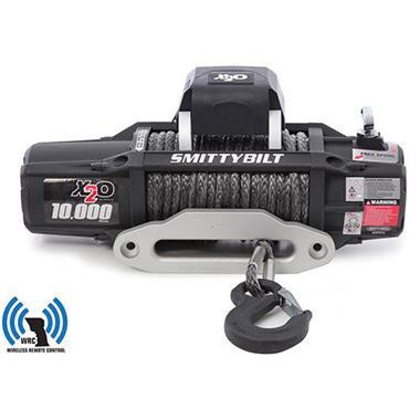 X2O-10K Waterproof Synthetic Rope Wireless Winch Gen2 with Fairlead