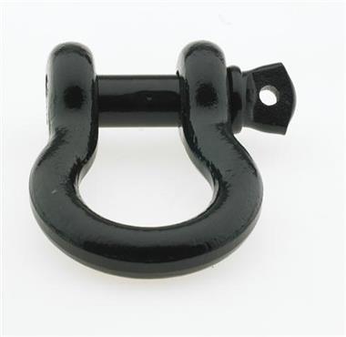 1/2 inch D-Ring Shackle, Black Finish