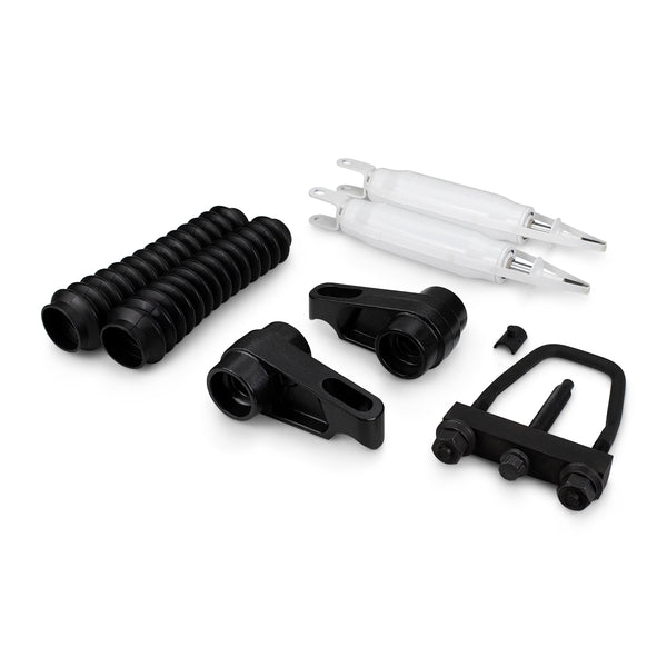 Street Dirt Track-2006-2010 Hummer H3 Front Steel Lift Leveling Kit 4WD w/ Torsion Tool & Shocks + Boots Combo-Lift Kit-Street Dirt Track-1" - 3"-SDT-LLK-1948
