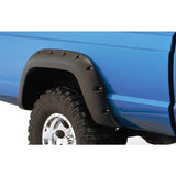 Street Dirt Track-1984-2001 Jeep Cherokee XJ Cut-Out Style Fender Flare 2 Doors- Front/Rear Kit-fenderflare-Bushwacker-Matte Black-B/W10912-07