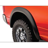 Street Dirt Track-2009-2016 Dodge Ram 1500 2500 3500 Extend-A-Fender Flare - Front/Rear Kit-fenderflare-Bushwacker-Matte Black-B/W50914-02