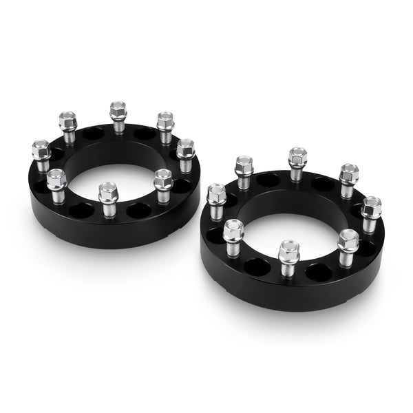 Street Dirt Track-Wheel Spacers 2PC / 2005-2022 FORD F-350 SUPER DUTY 8x170 4x4-Wheel Spacer-Street Dirt Track-1.5" / 2pcs / Black-SDT-ACC-0120